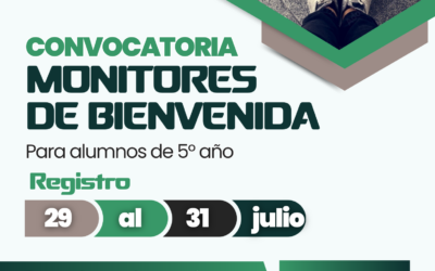 Convocatoria Monitores de Bienvenida 2024