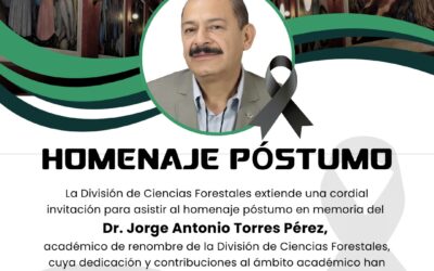 Homenaje Póstumo en memoria del Dr. Jorge Antonio Torres Pérez
